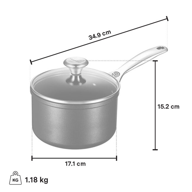Casserole antiadhérente robuste pro, view 2